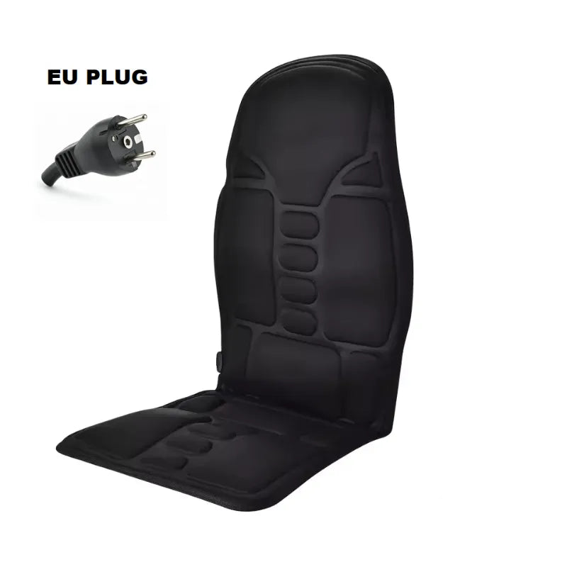 Full-Body Heated Massage Cushion displayed in full view on a neutral background.