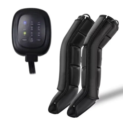 Full set of leg compression massager and remote control for customizable therapy